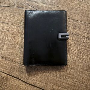 Gucci Black Leather Organizer